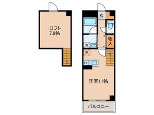 アスティオン高田の物件間取画像